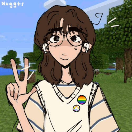 my avatar created using Nuggts' picrew :)