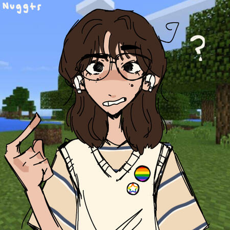 my avatar created using Nuggts' picrew :)